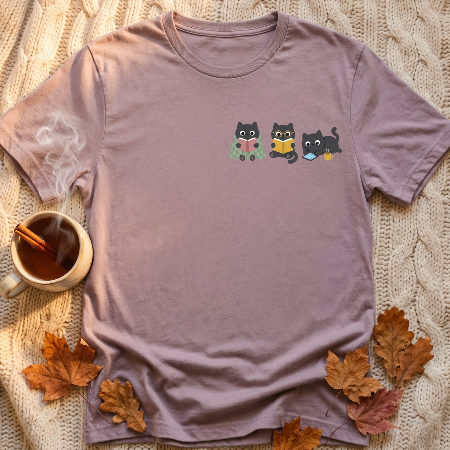 Kitten Library T-Shirt