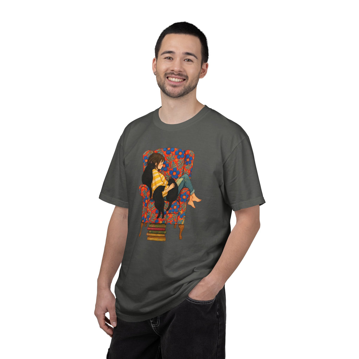 Cozy Bookish Chair T-Shirt