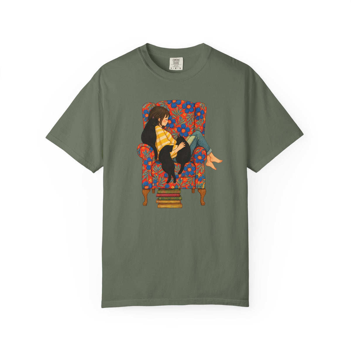 Cozy Bookish Chair T-Shirt