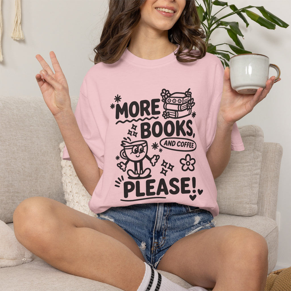More Books & Coffee T-Shirt