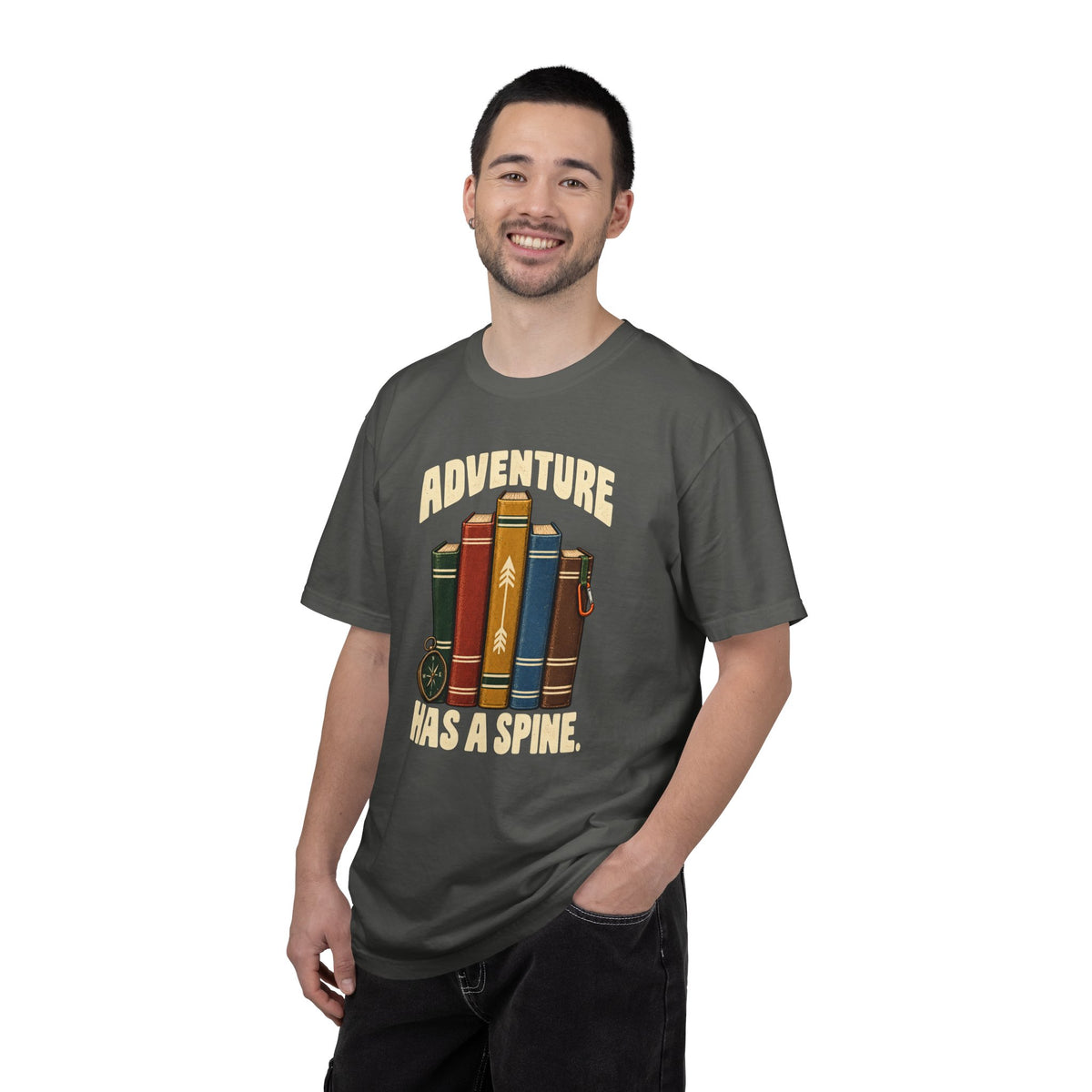 Adventure Has a Spine T-Shirt