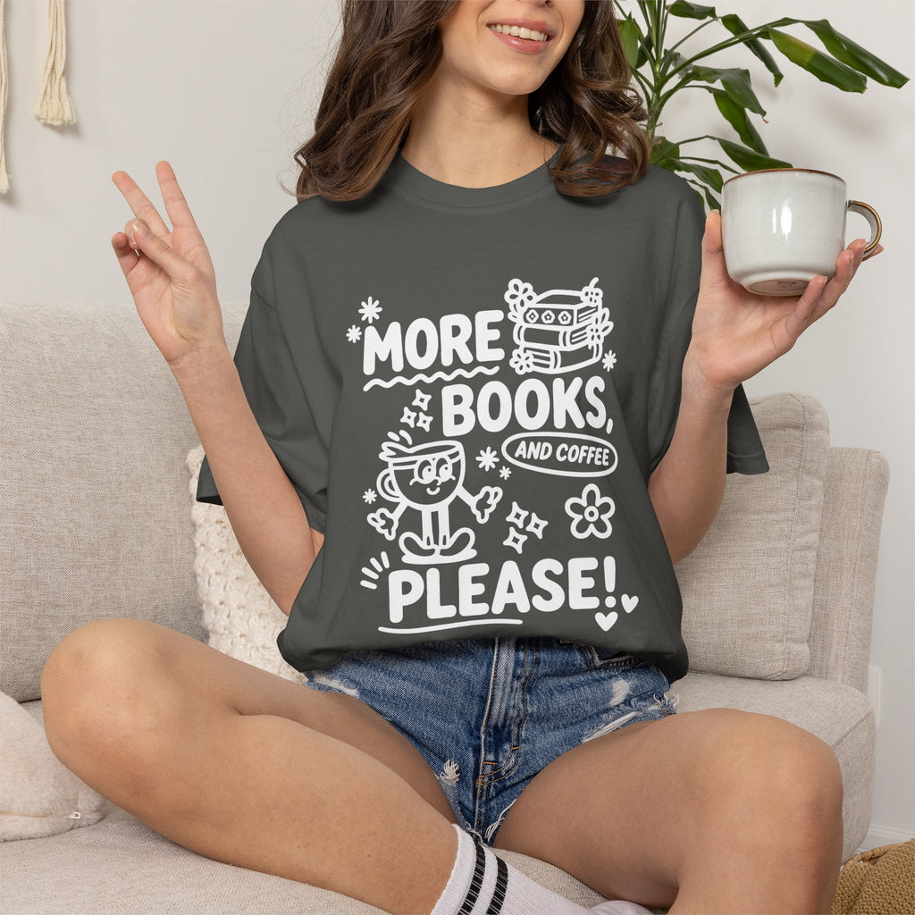 More Books & Coffee T-Shirt