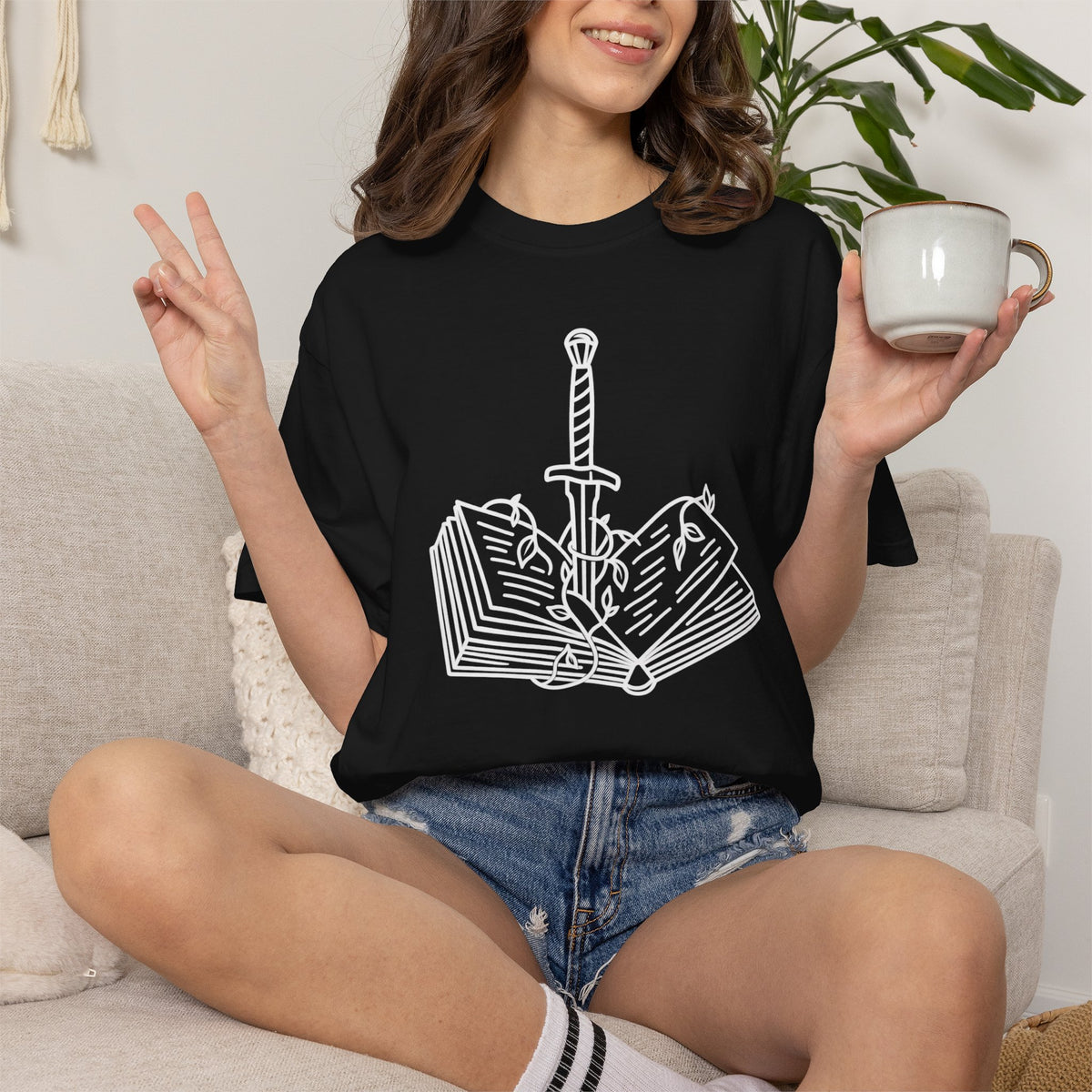 Sword Between Stories T-Shirt