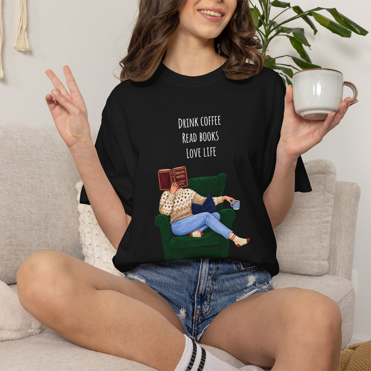 Drink Coffee Read Books T-Shirt