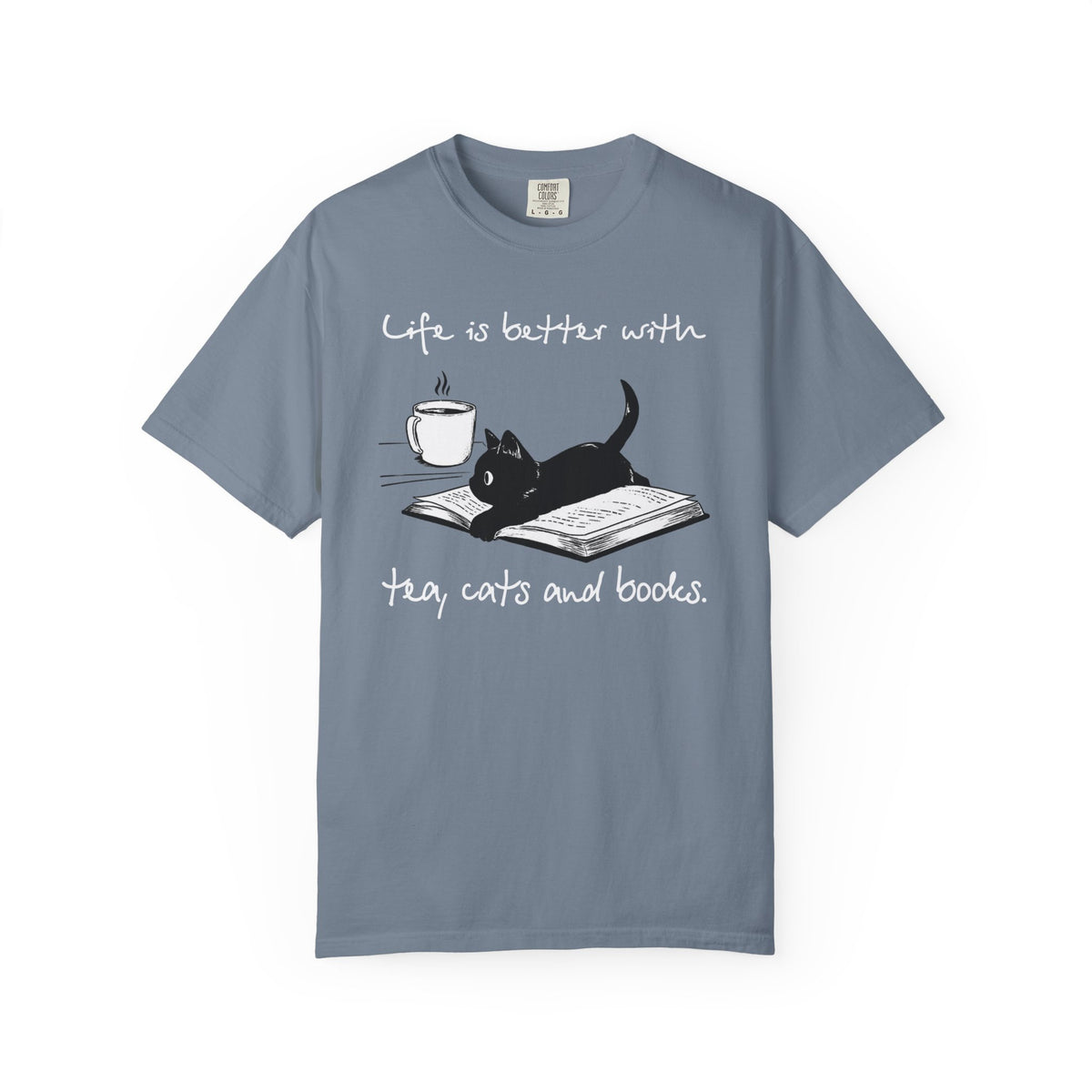 Tea Cats & Books T-Shirt