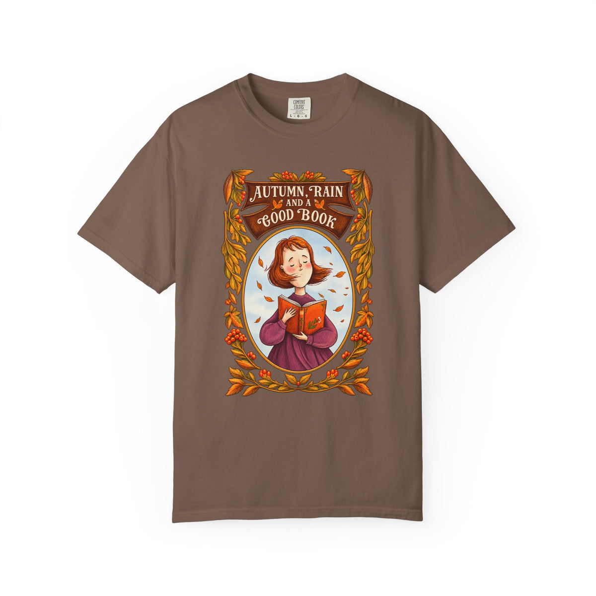 Autumn Rain Reader T-Shirt