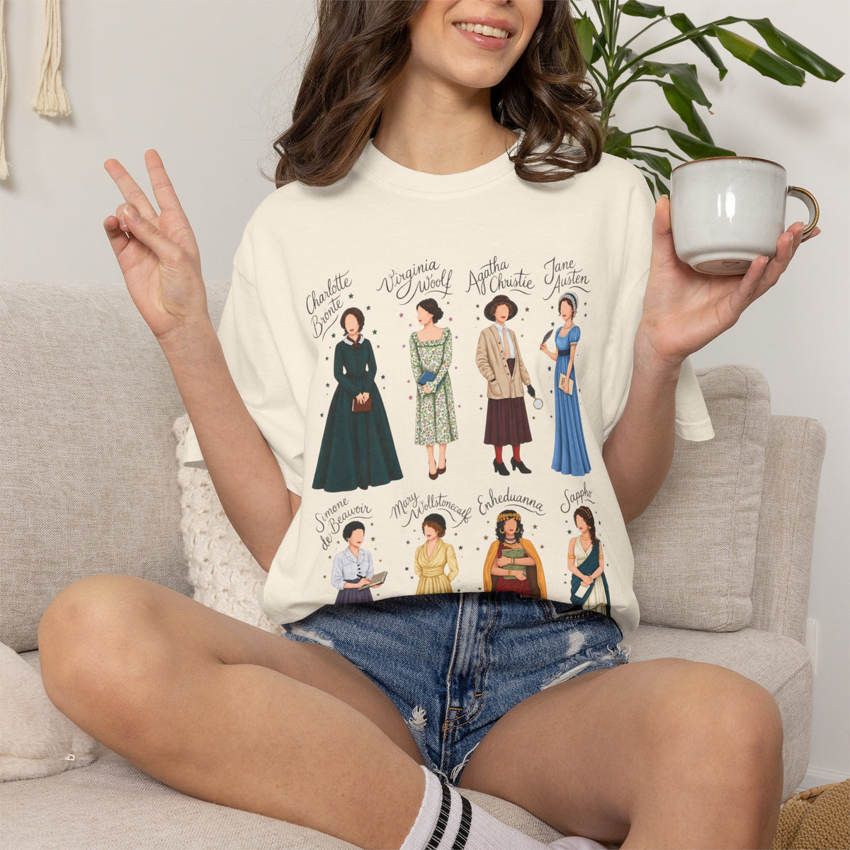 Famous Female Authors T-Shirt