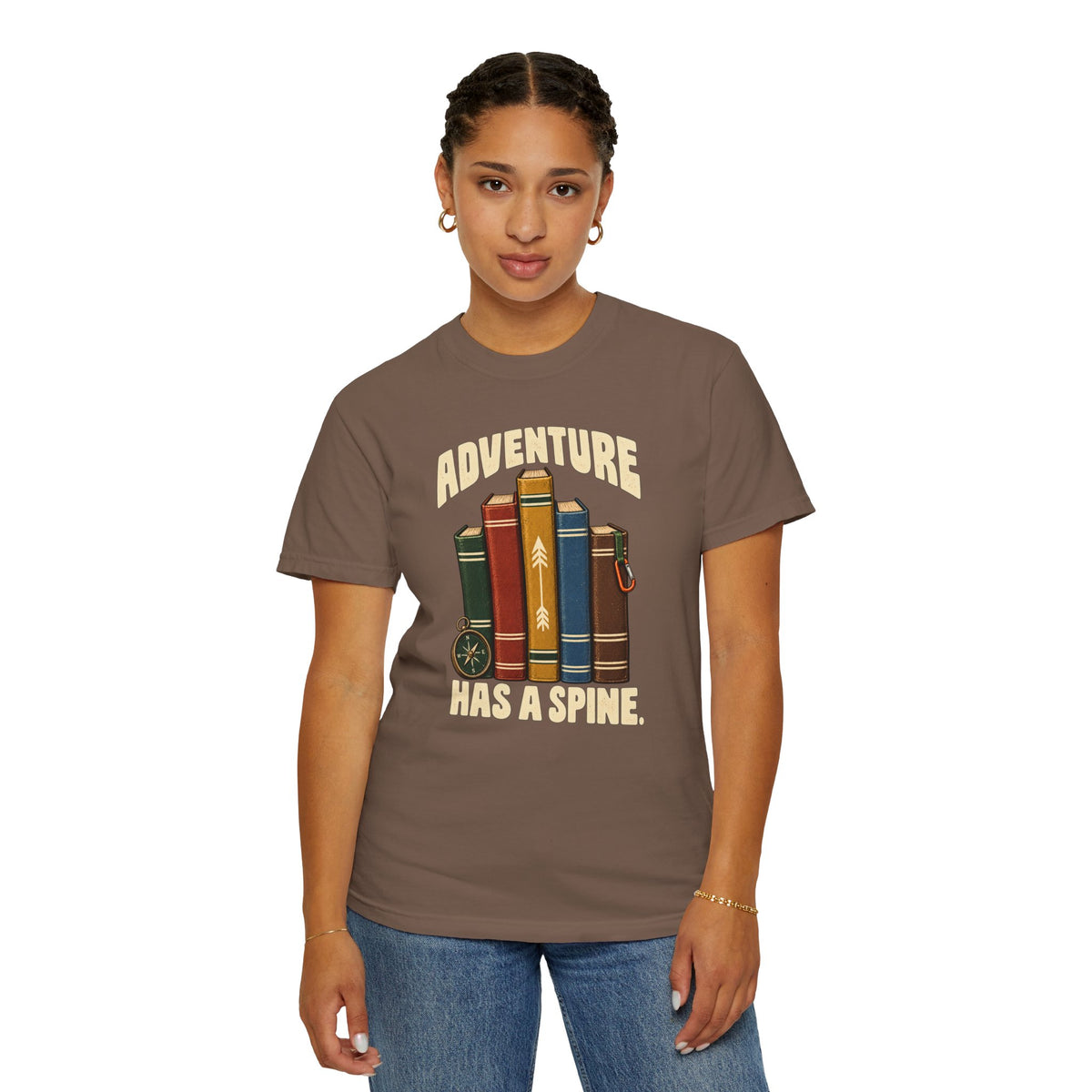 Adventure Has a Spine T-Shirt