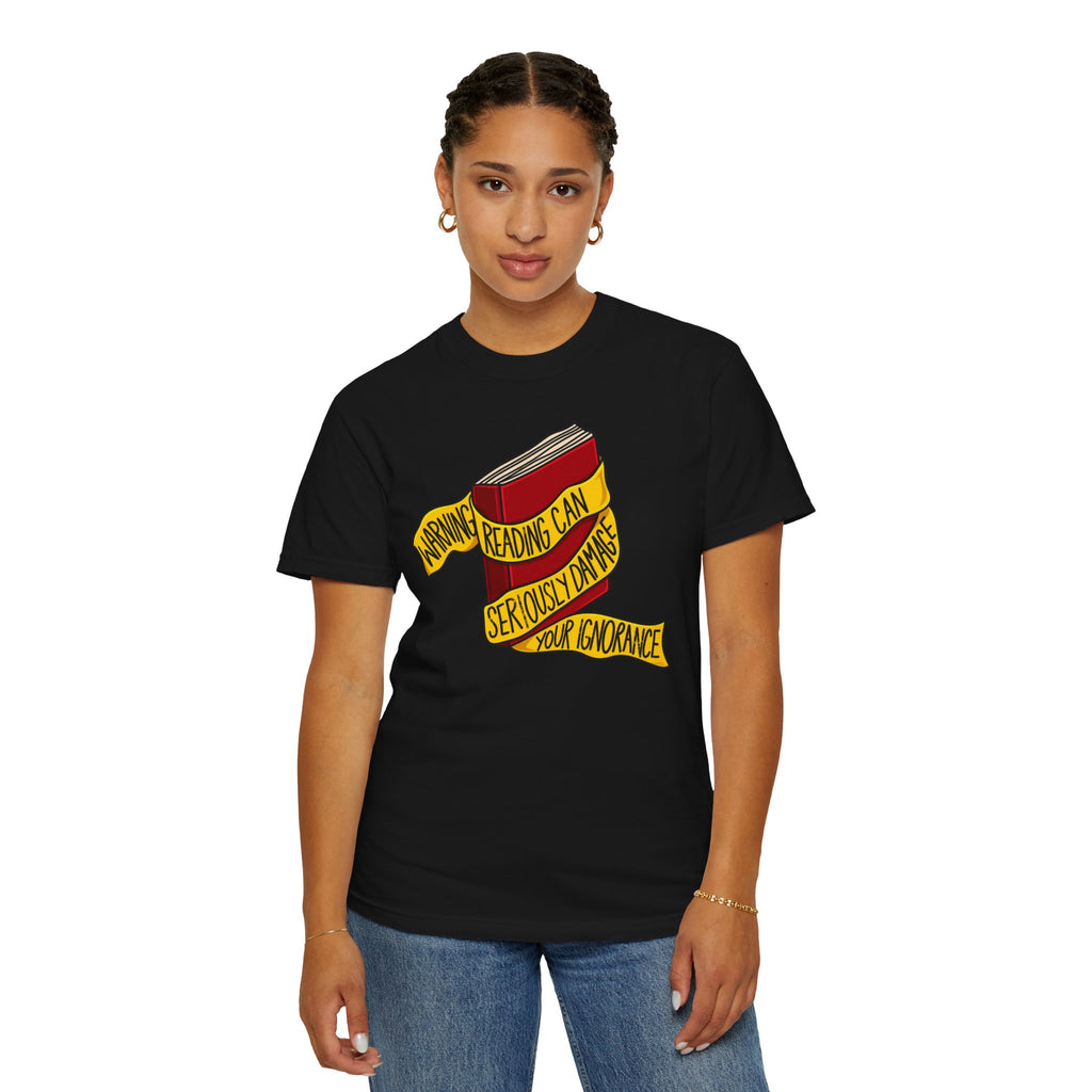 Reading Warning T-Shirt