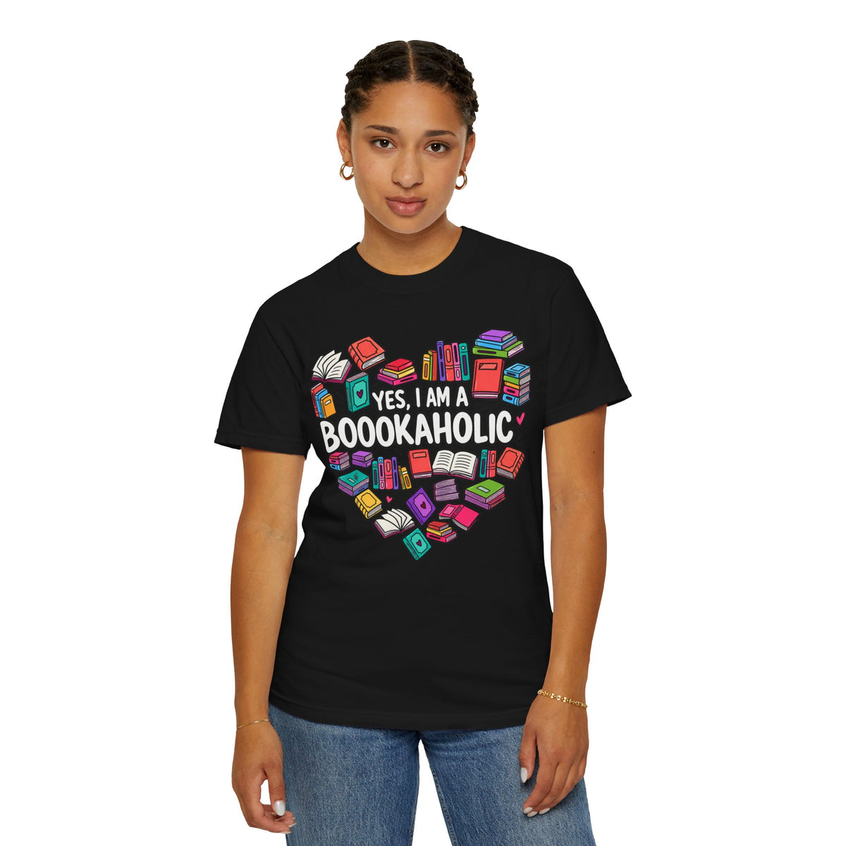 Bookaholic Heart T-Shirt