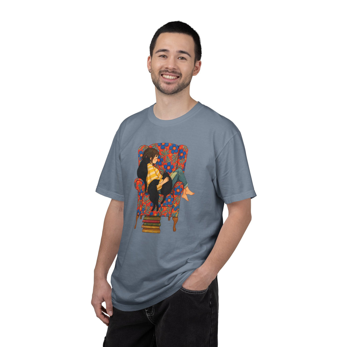 Cozy Bookish Chair T-Shirt