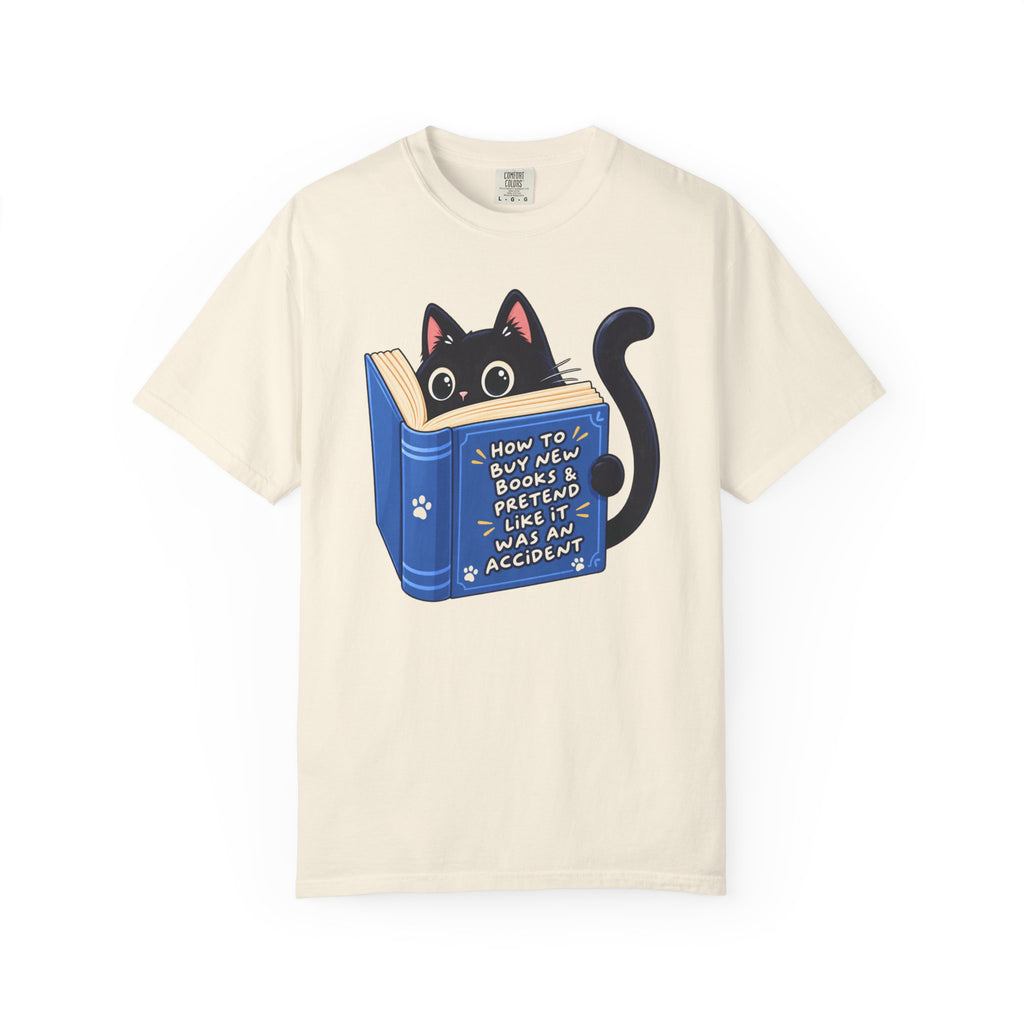 Bookstore Addict Cat T-Shirt
