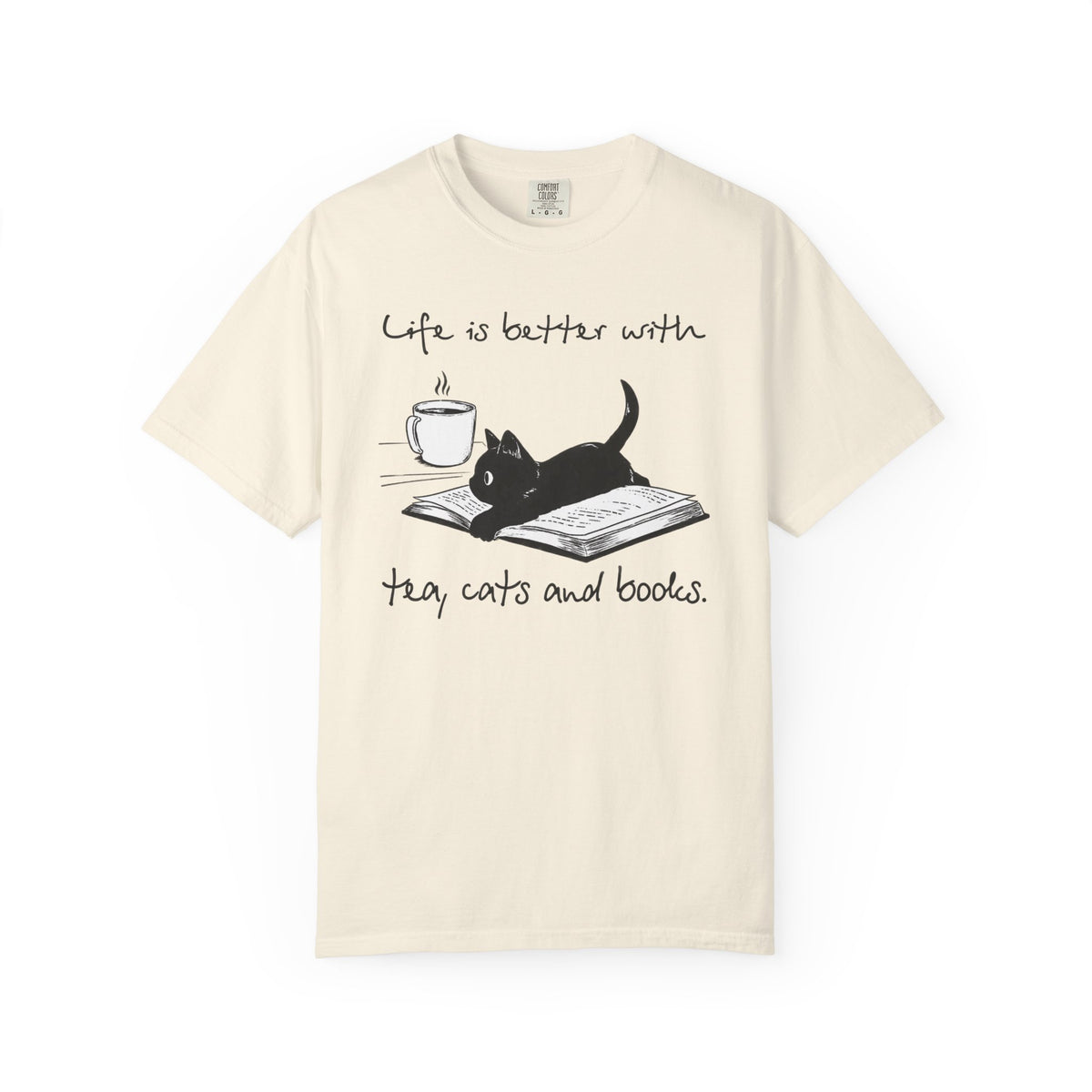 Tea Cats & Books T-Shirt