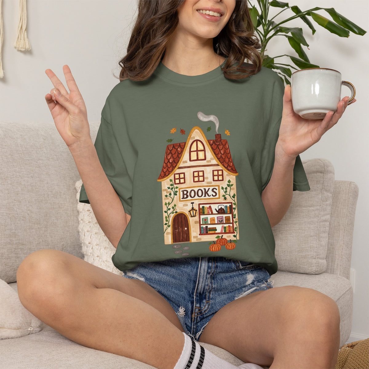 Autumn Bookshop T-Shirt