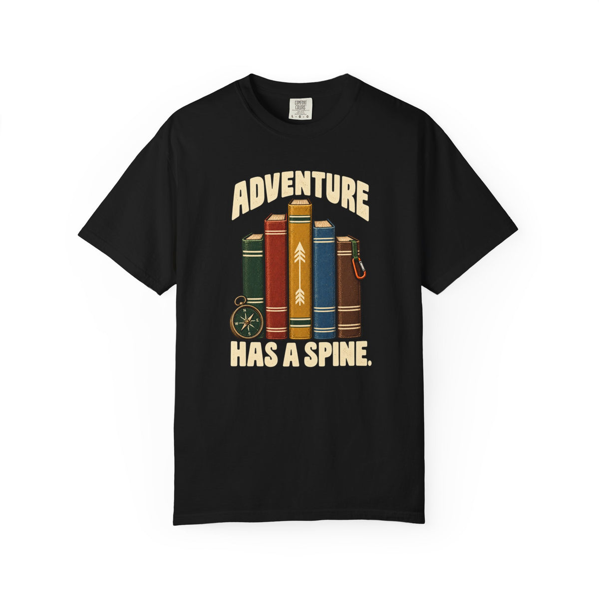 Adventure Has a Spine T-Shirt