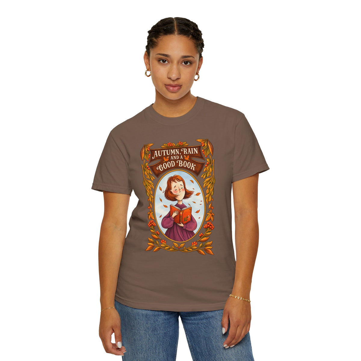 Autumn Rain Reader T-Shirt