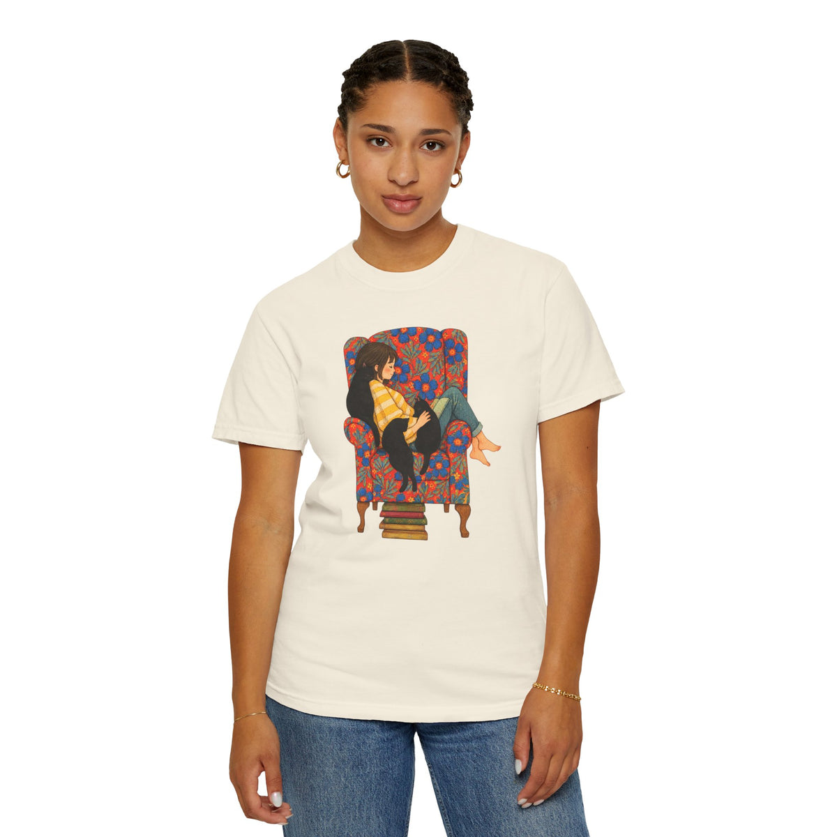 Cozy Bookish Chair T-Shirt