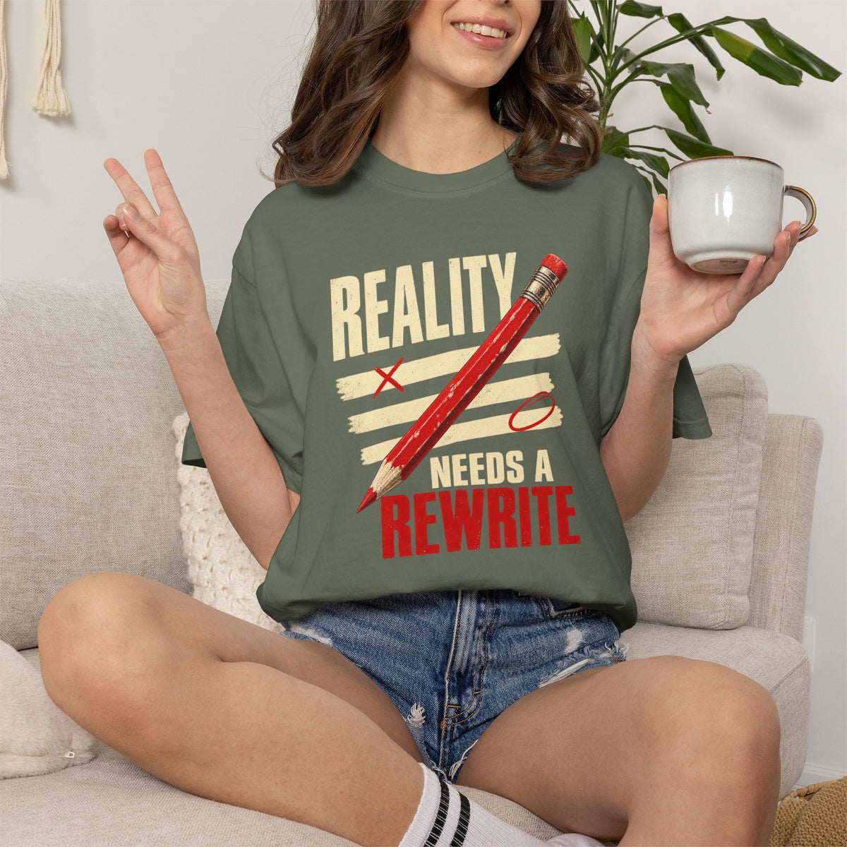 Reality Needs a Rewrite T‑Shirt