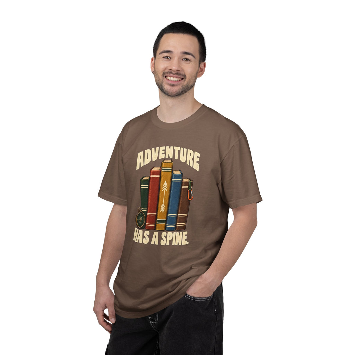 Adventure Has a Spine T-Shirt