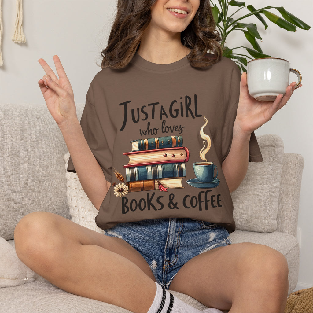 Just A Book Girl T-Shirt