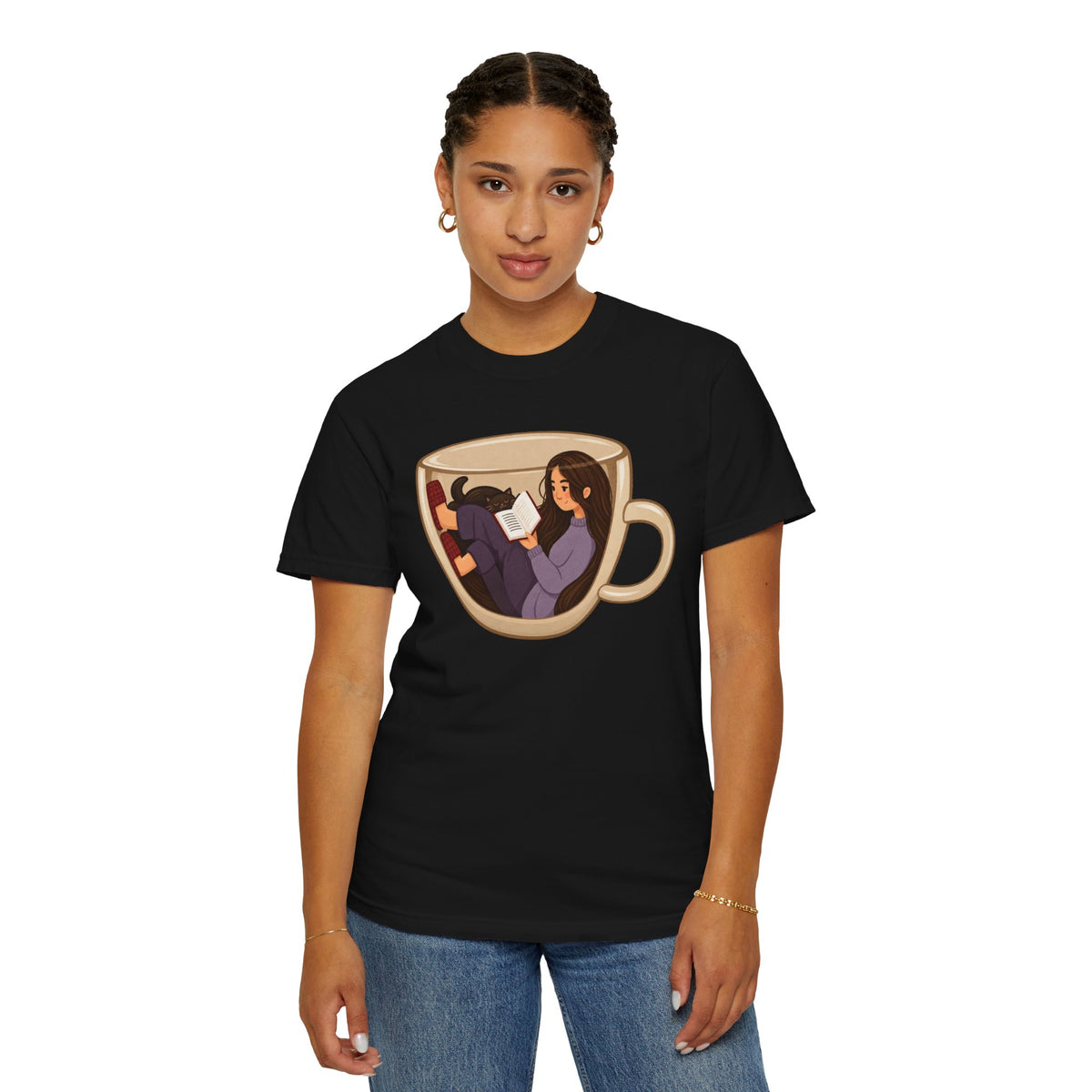 A Cup Of Books T-Shirt