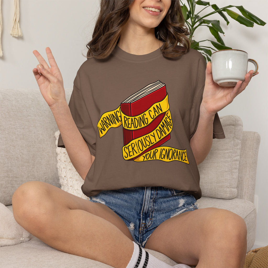 Reading Warning T-Shirt