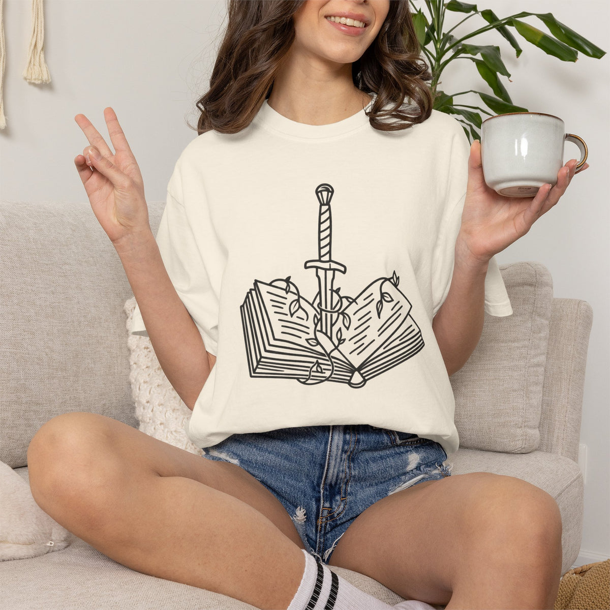 Sword Between Stories T-Shirt
