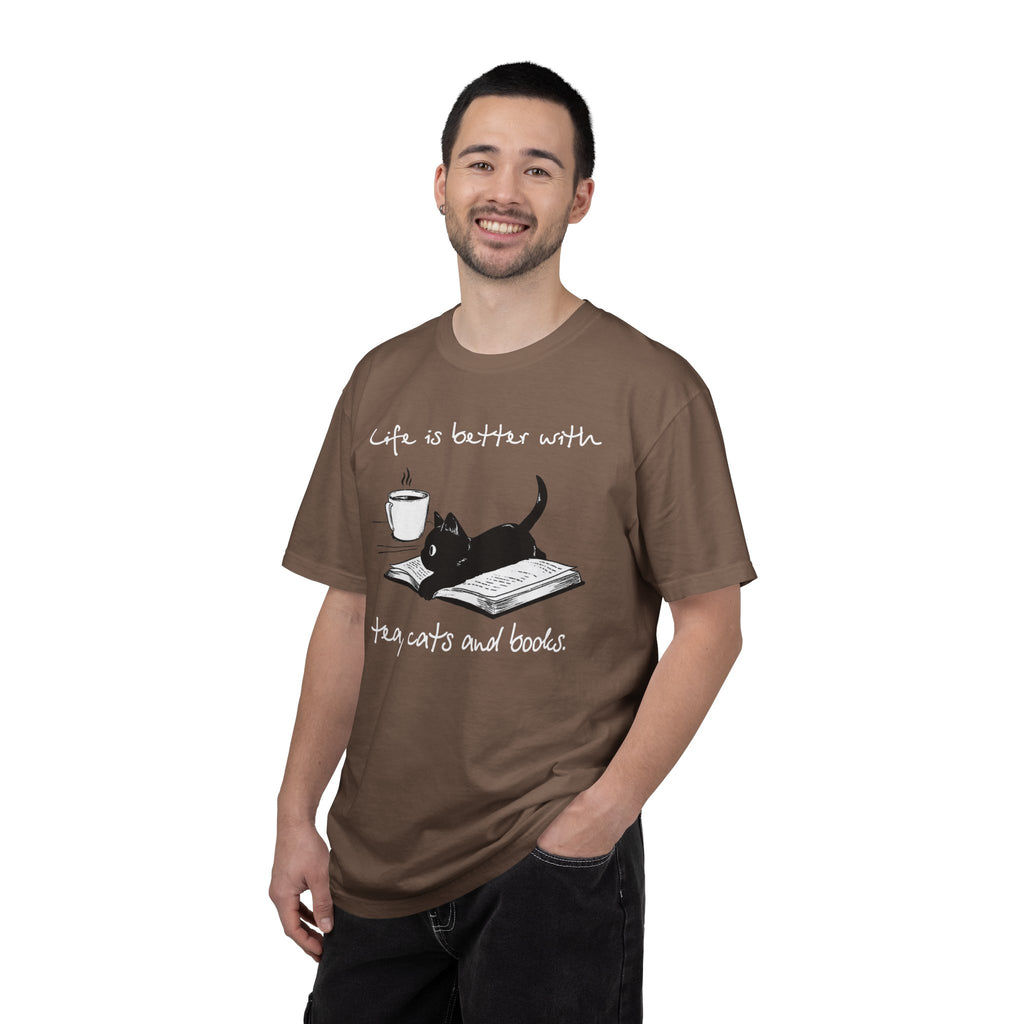 Tea Cats & Books T-Shirt