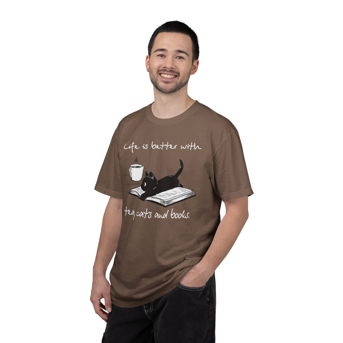 Tea Cats & Books T-Shirt