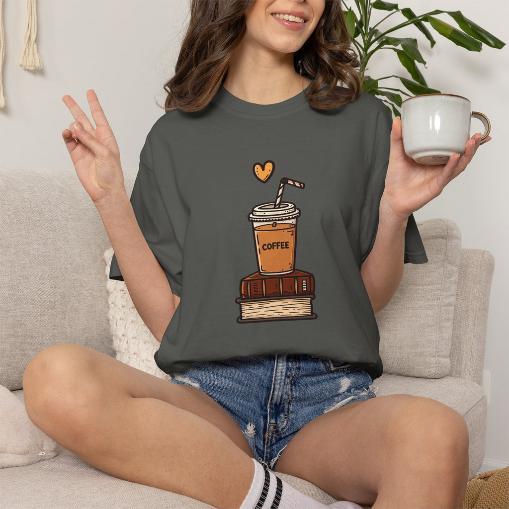 Coffee Fueled Reader T-Shirt