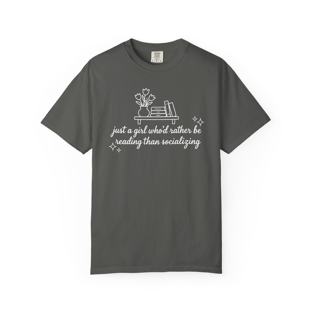 Reading Over Socializing T-Shirt