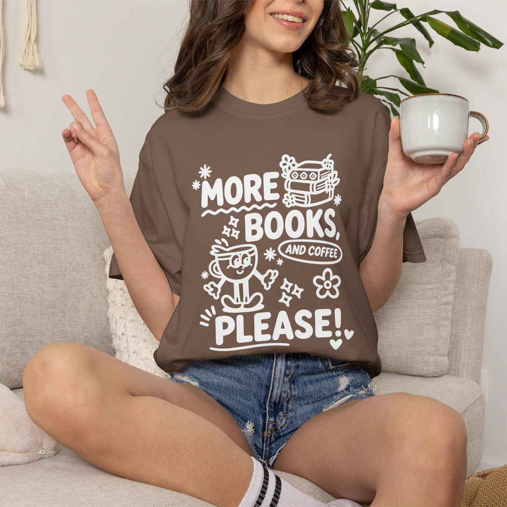 More Books & Coffee T-Shirt