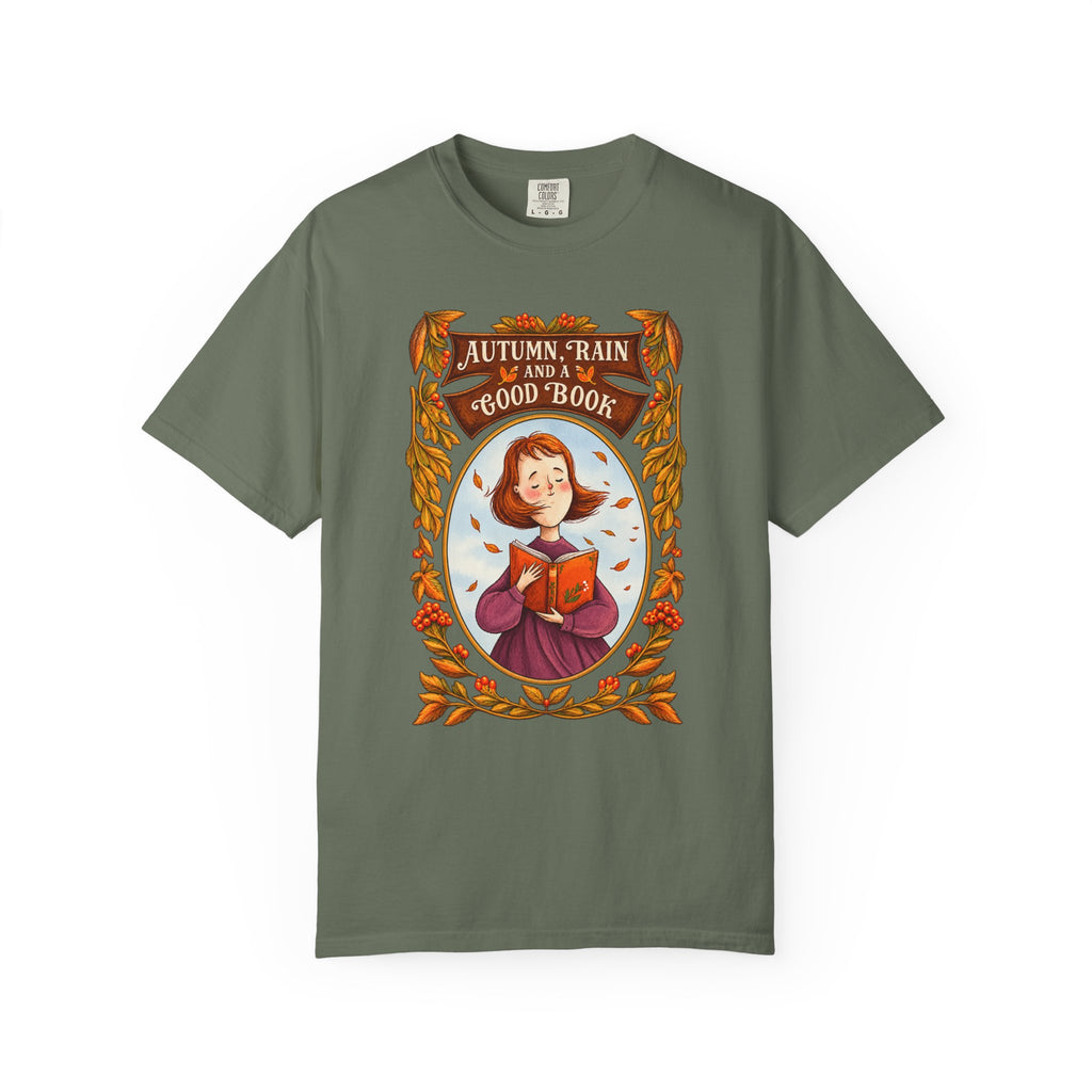 Autumn Rain Reader T-Shirt