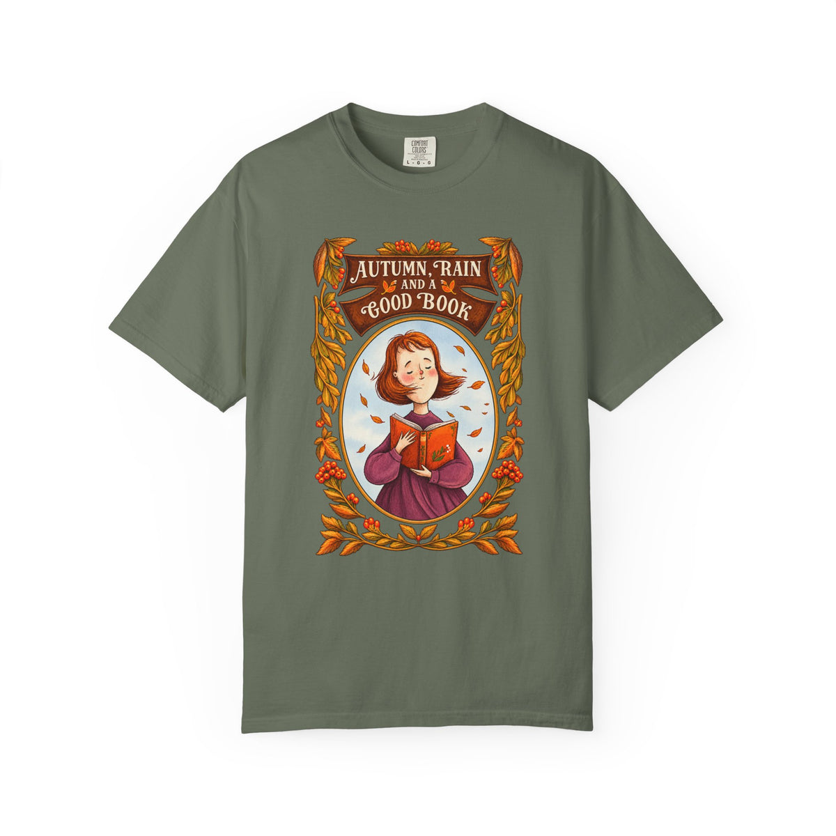 Autumn Rain Reader T-Shirt
