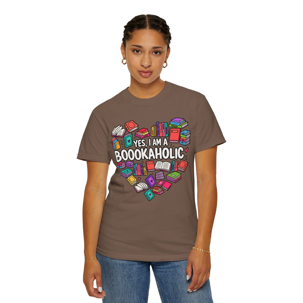 Bookaholic Heart T-Shirt
