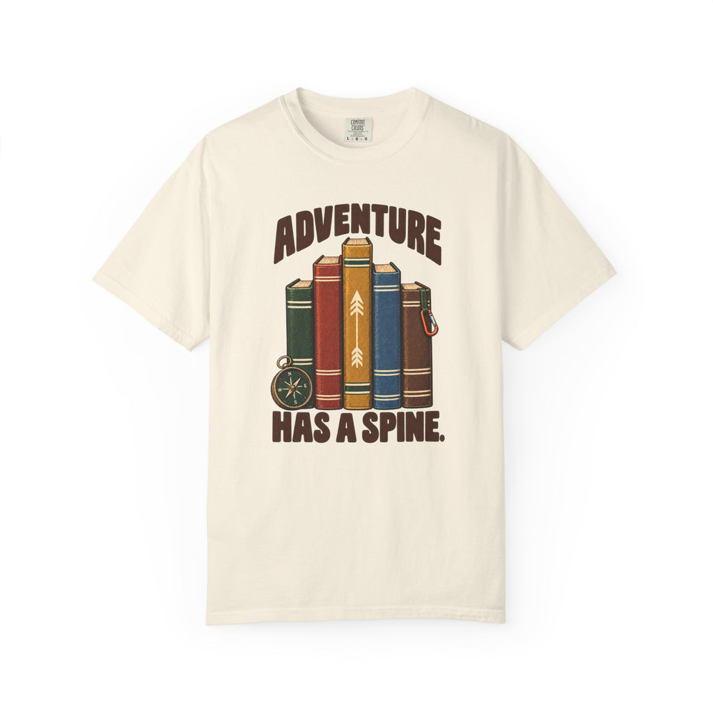 Adventure Has a Spine T-Shirt