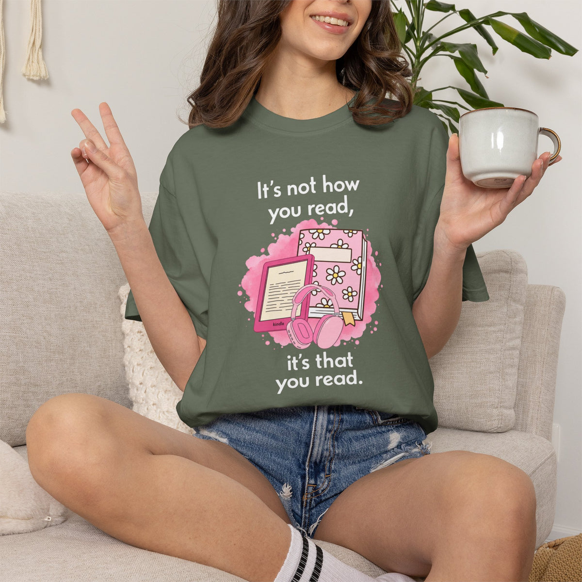 Just Keep Reading T-Shirt