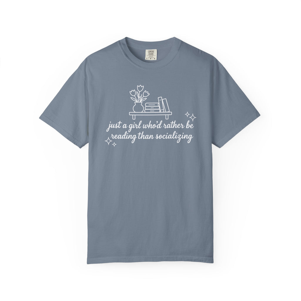 Reading Over Socializing T-Shirt