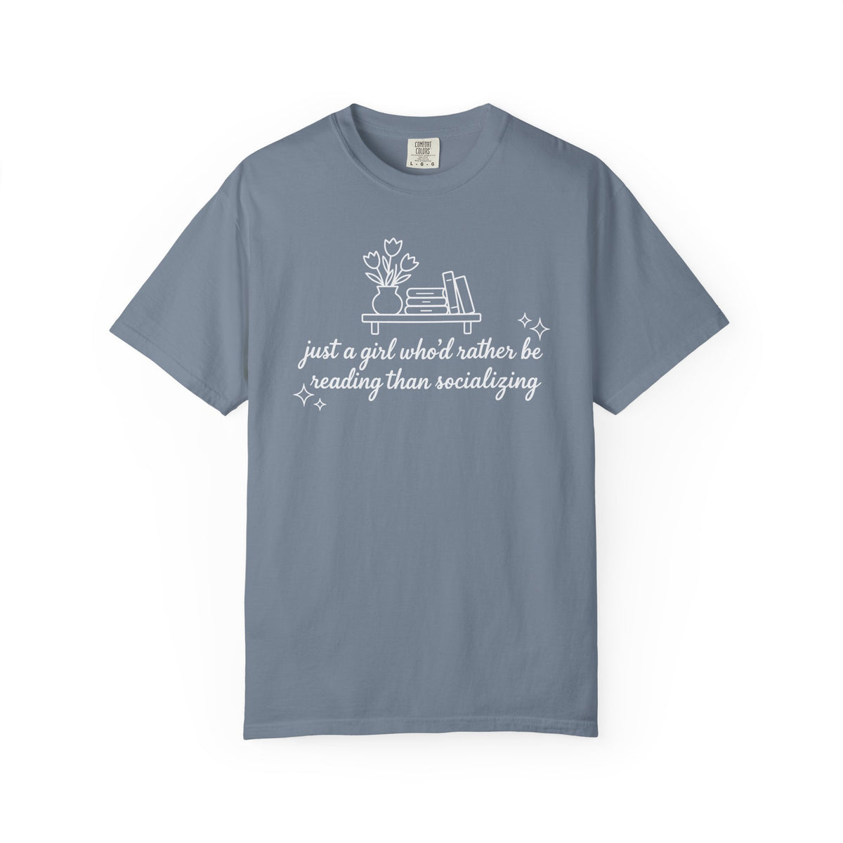 Reading Over Socializing T-Shirt