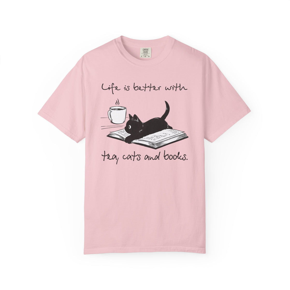 Tea Cats & Books T-Shirt