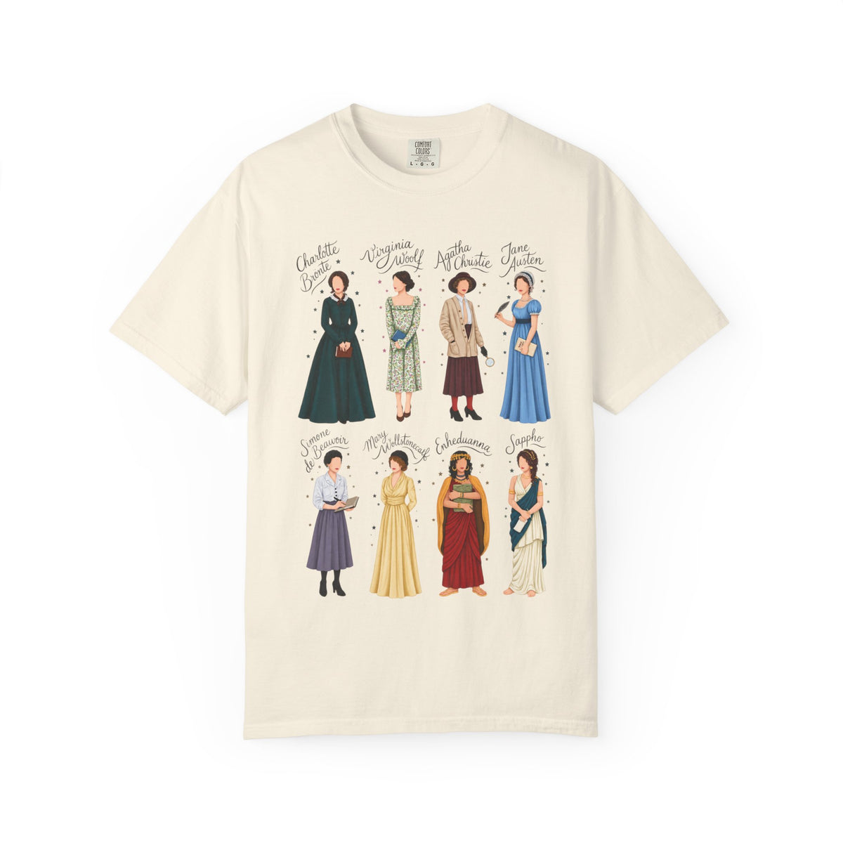 Famous Female Authors T-Shirt