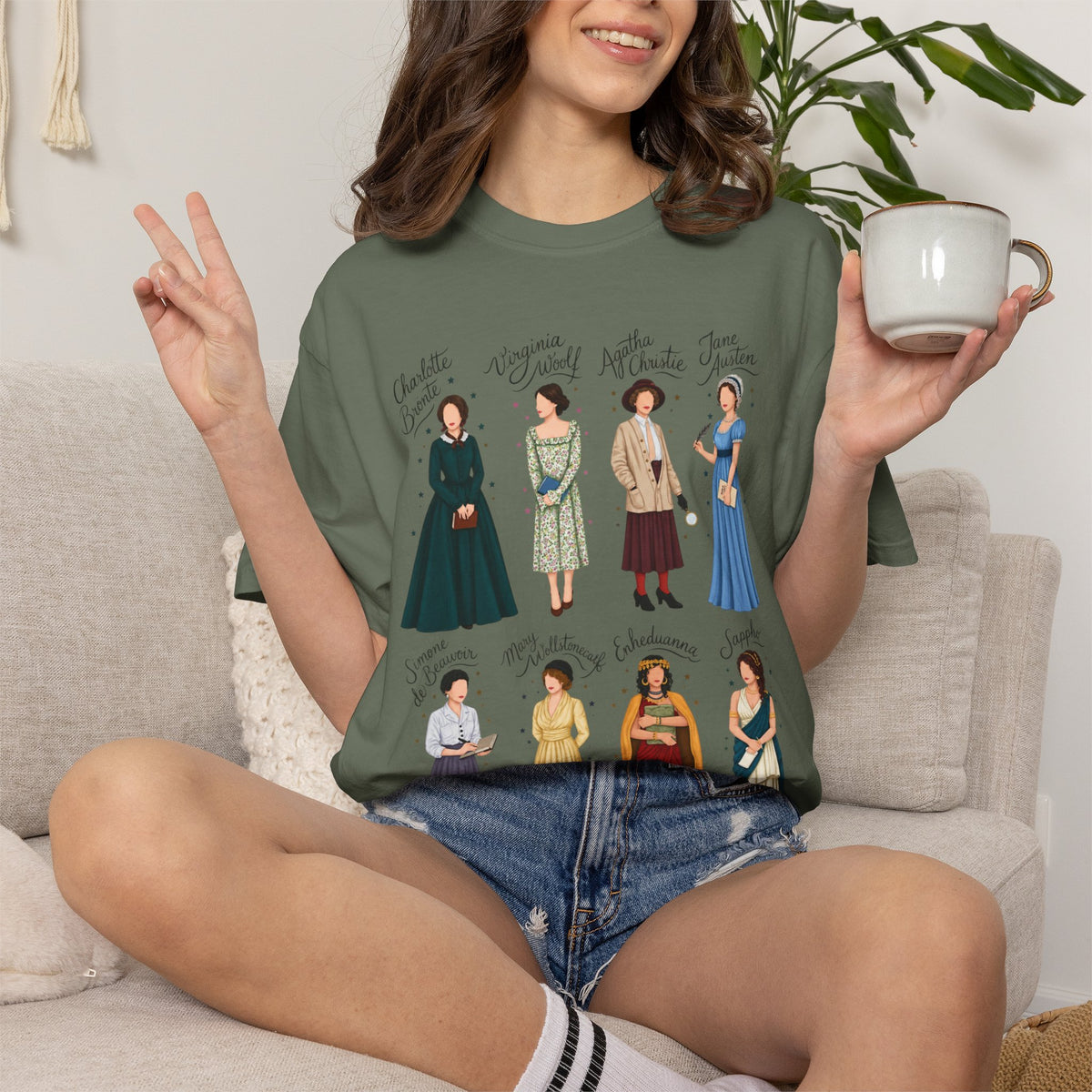 Famous Female Authors T-Shirt