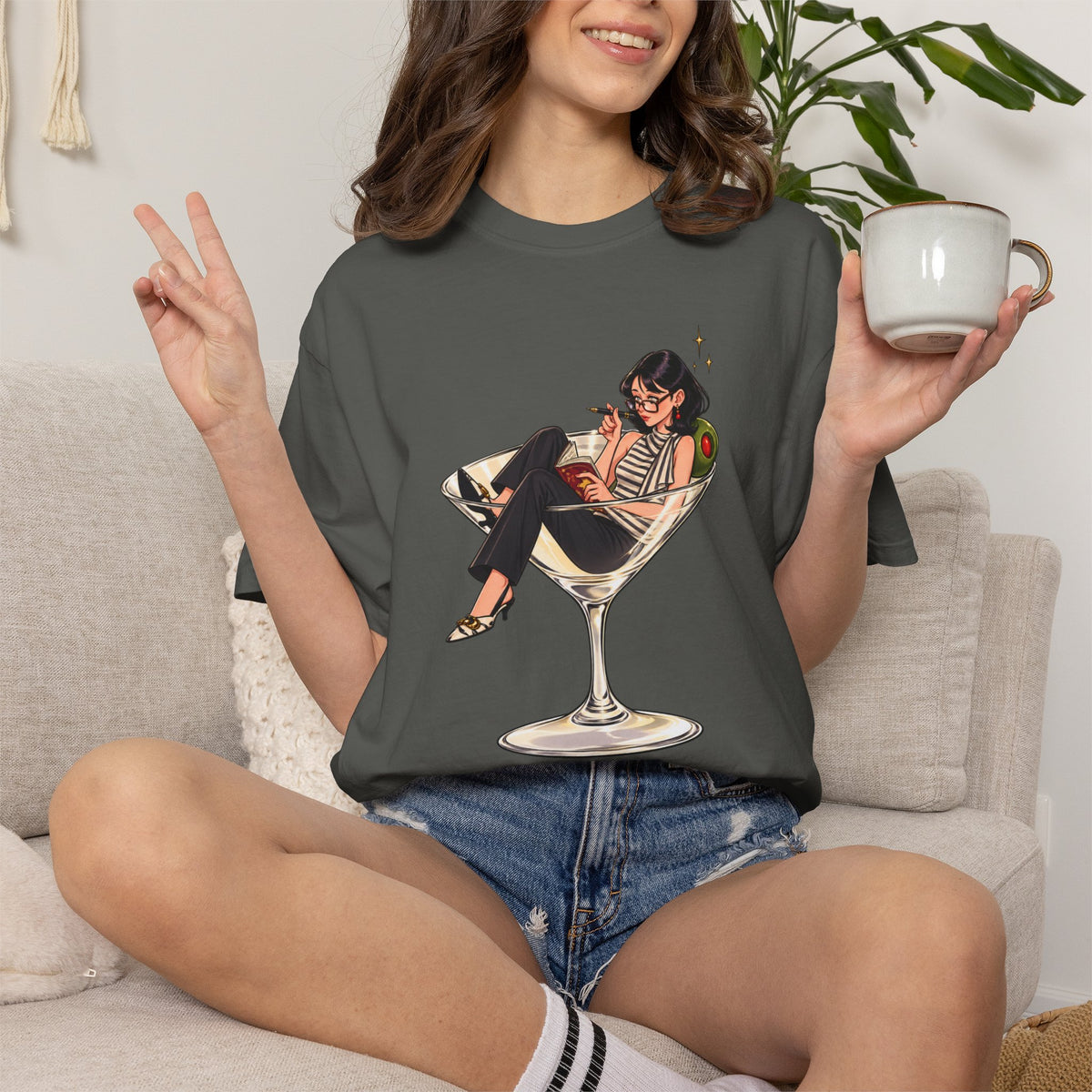 Cocktails & Chapters T-Shirt