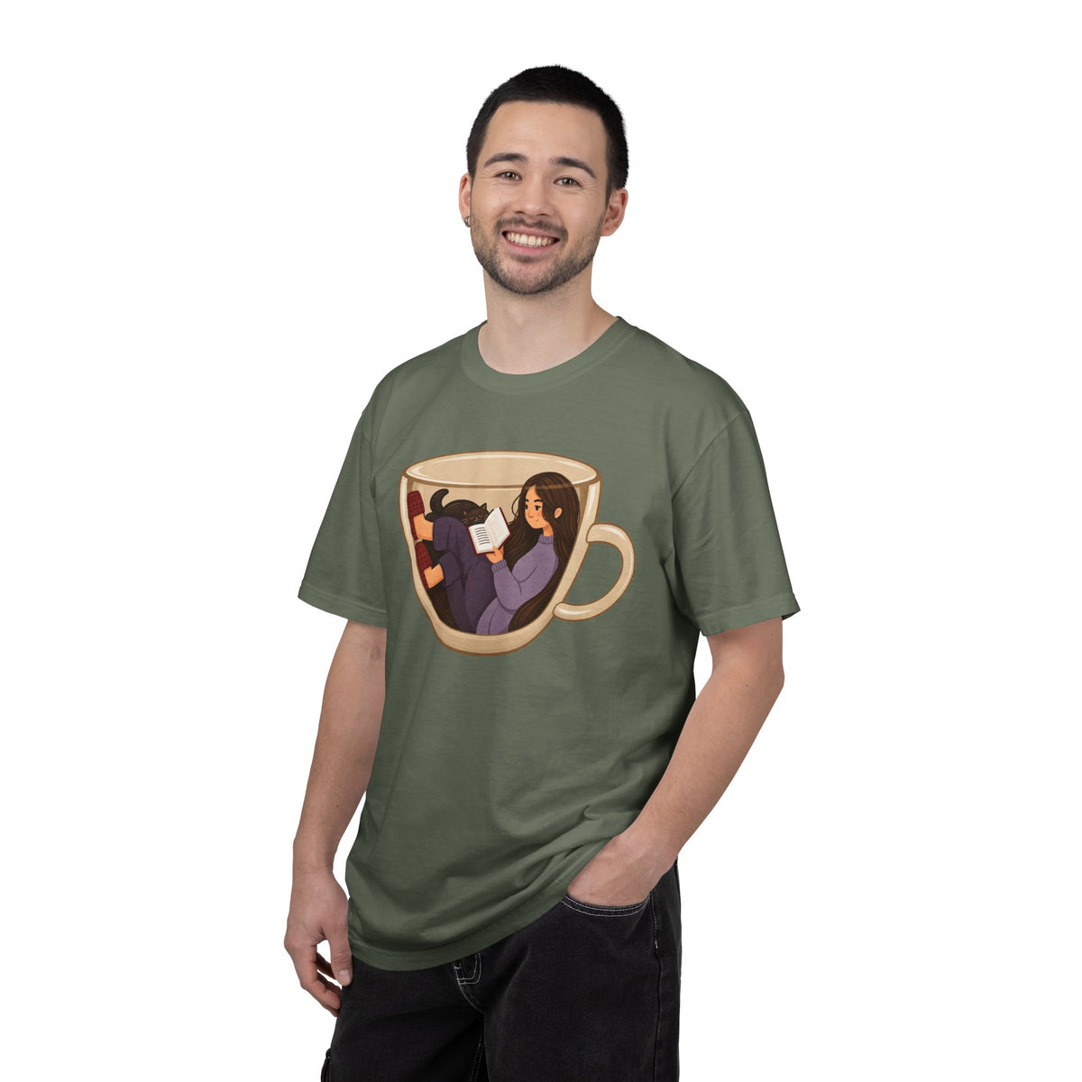 A Cup Of Books T-Shirt
