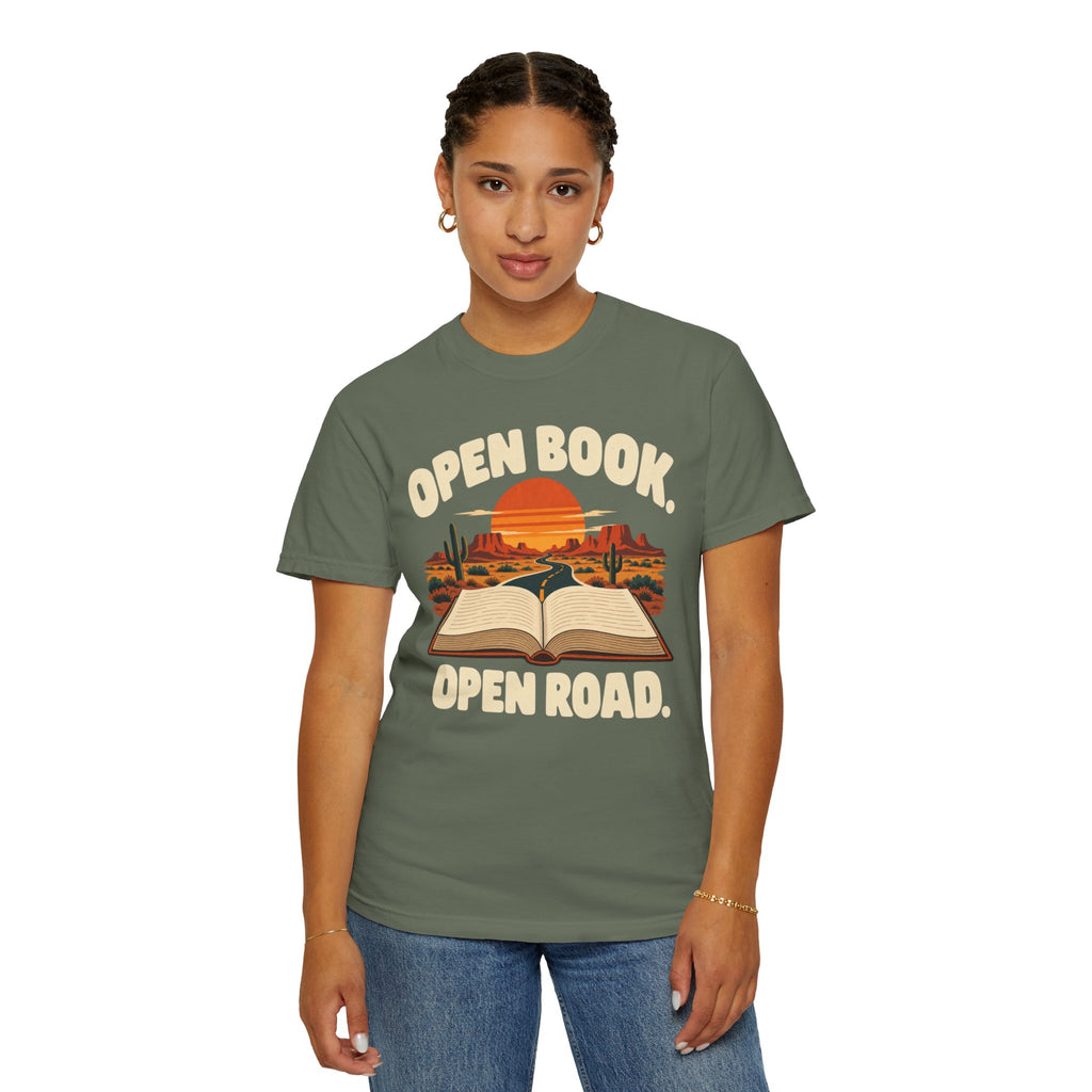 Open Book Open Road T-Shirt