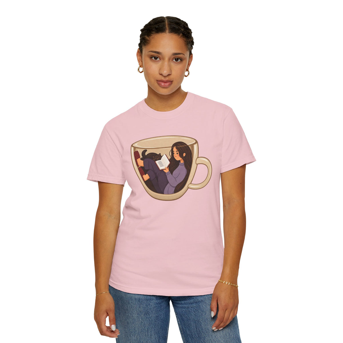 A Cup Of Books T-Shirt