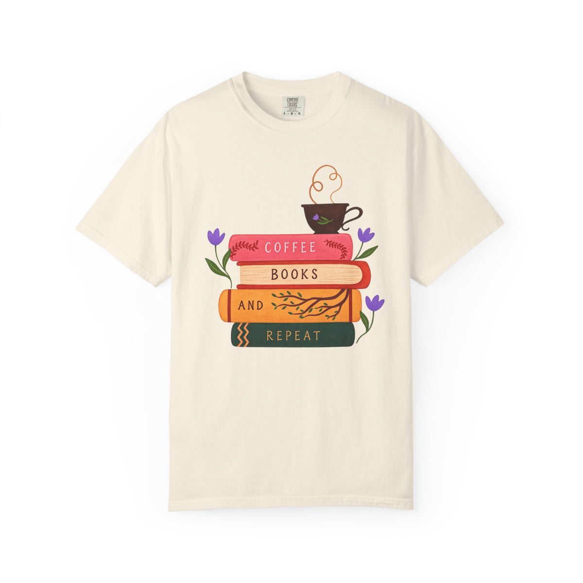 Coffee Books & Repeat T‑Shirt
