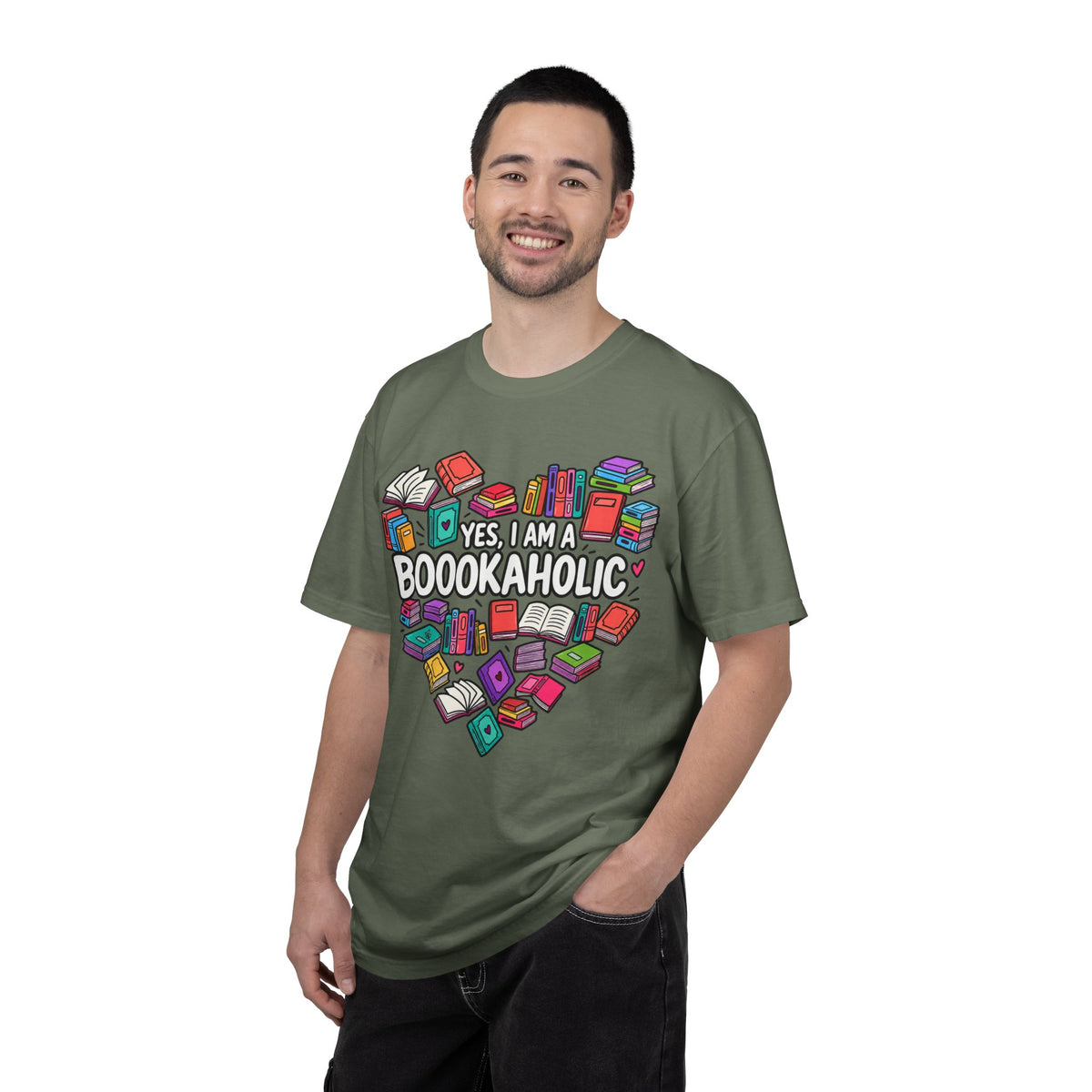 Bookaholic Heart T-Shirt