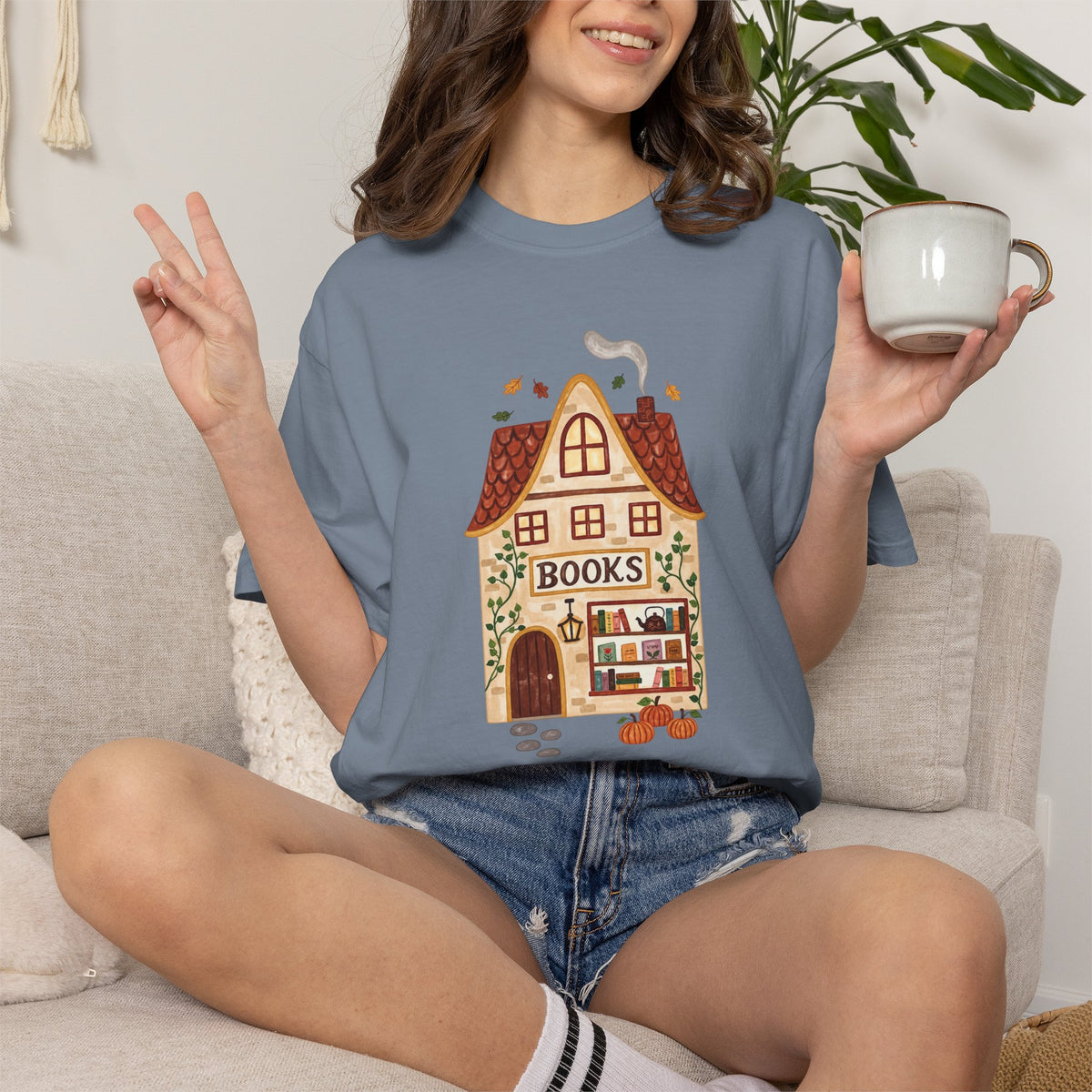 Autumn Bookshop T-Shirt