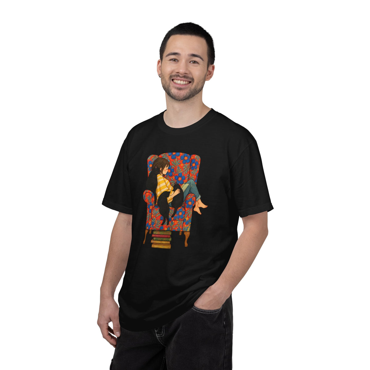 Cozy Bookish Chair T-Shirt